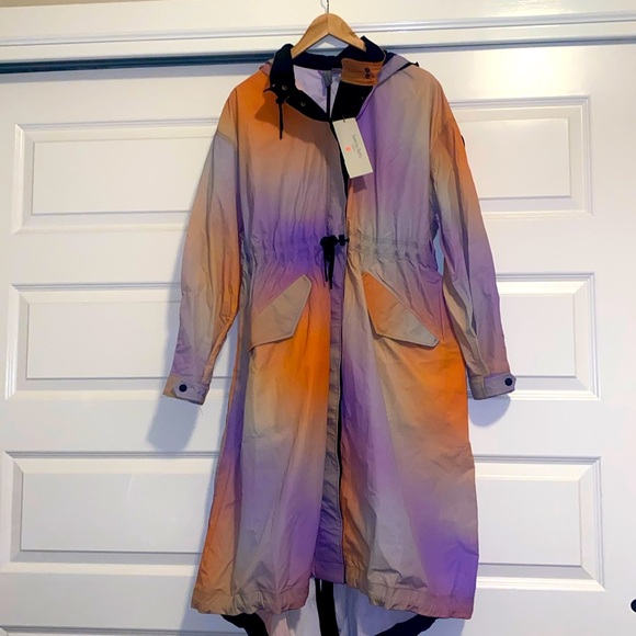 Sweaty Betty Jet Longline Nylon Coat NWT - Picture 3 of 9